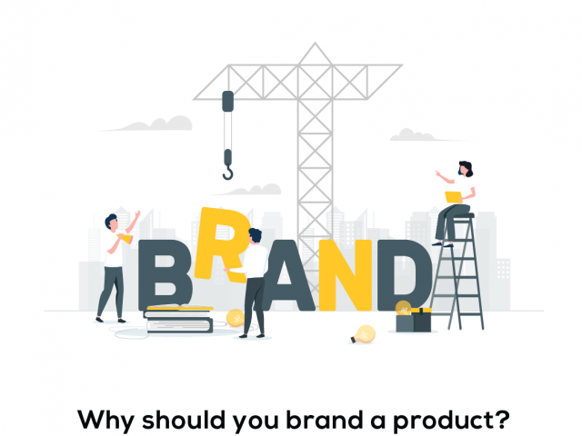 why should you brand a product; graphical design posters of oureacorp